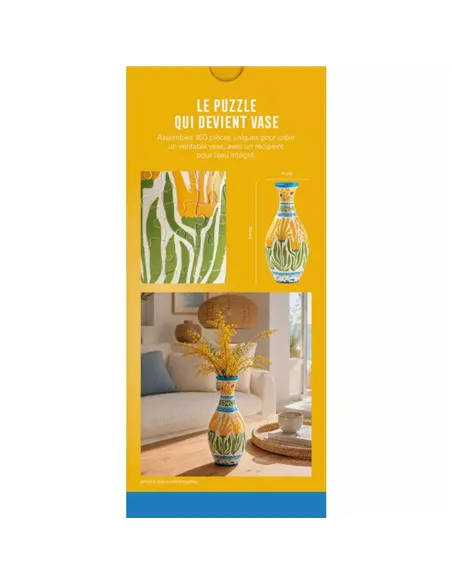 VASE PUZZLE JARDIN PALMA