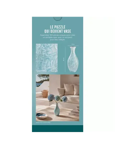 VASE PUZZLE JARDIN LOTUS