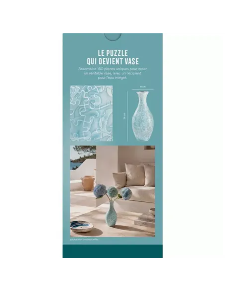 VASE PUZZLE JARDIN LOTUS