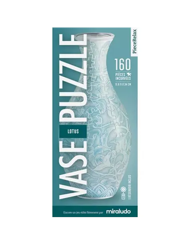 VASE PUZZLE JARDIN LOTUS