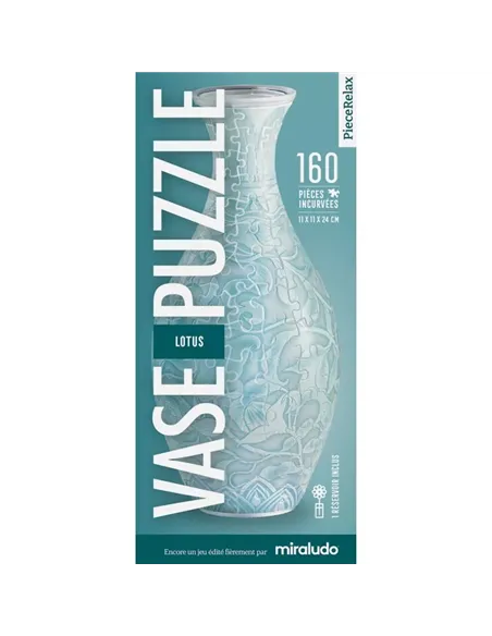 VASE PUZZLE JARDIN LOTUS