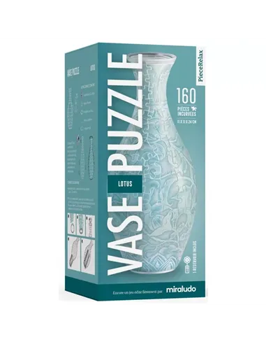 VASE PUZZLE JARDIN LOTUS