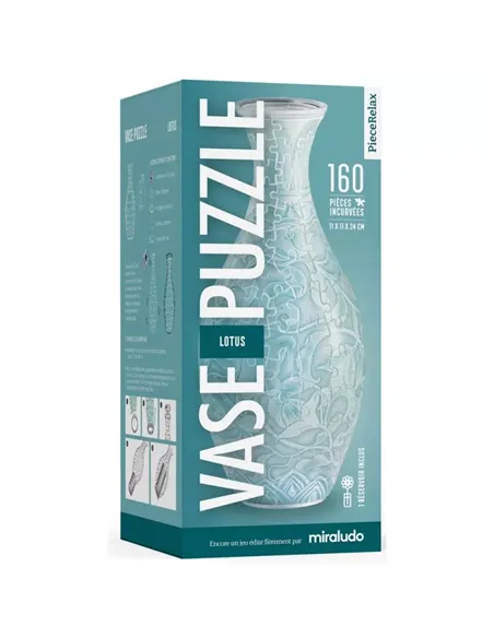 VASE PUZZLE JARDIN LOTUS