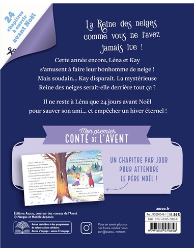 MON PREMIER CONTE DE L’AVENT - LA REINE DES NEIGES - Auzou