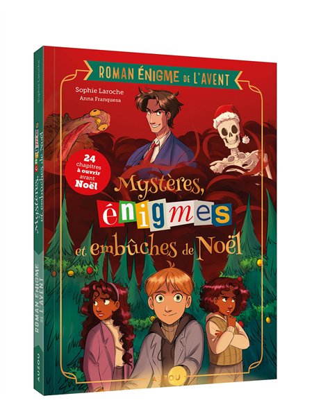 ROMAN ÉNIGME DE L'AVENT - MYSTÈRES, ÉNIGMES ET EMBÛCHES DE NOËL - Auzou