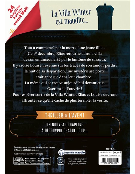 THRILLER DE L'AVENT - VILLA WINTER - Auzou