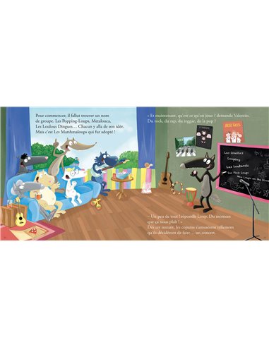 LE LOUP QUI VOULAIT FAIRE DE LA MUSIQUE - VERSION COLLECTOR - Auzou