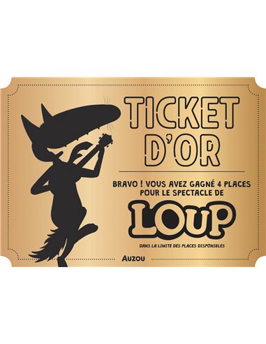 LE LOUP QUI VOULAIT FAIRE DE LA MUSIQUE - VERSION COLLECTOR - Auzou