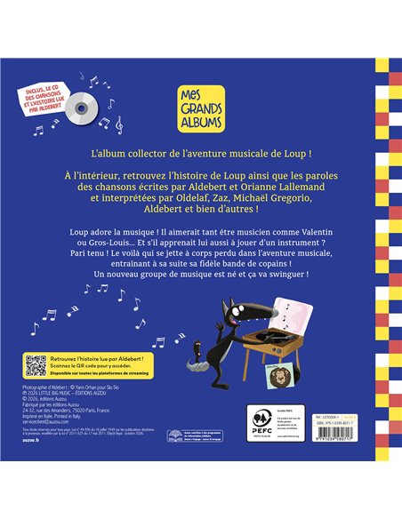 LE LOUP QUI VOULAIT FAIRE DE LA MUSIQUE - VERSION COLLECTOR - Auzou