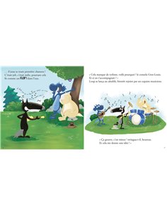 LE LOUP QUI VOULAIT FAIRE DE LA MUSIQUE - Auzou 2