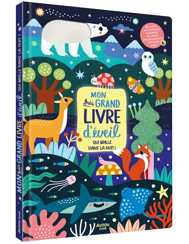 MON TRÈS GRAND LIVRE D'ÉVEIL QUI BRILLE DANS LE NOIR !