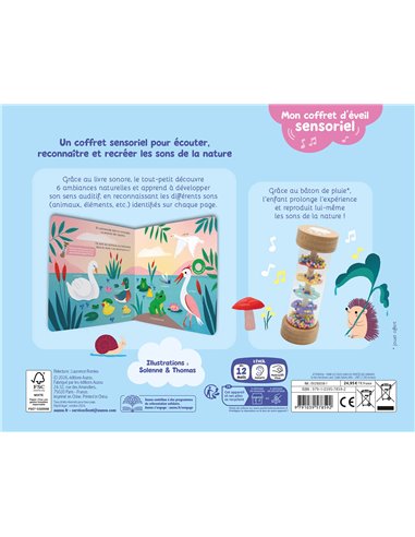 MON COFFRET D'ÉVEIL SENSORIEL - J'ÉCOUTE LA NATURE - Auzou