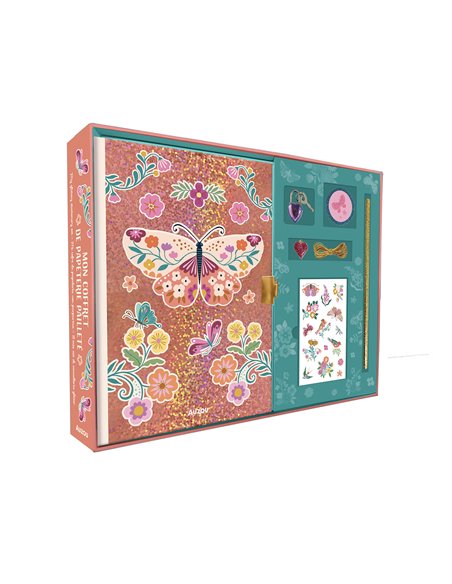 MON COFFRET DE PAPETERIE PAILLETÉ - Auzou