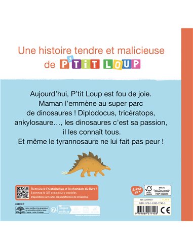 P'TIT LOUP ADORE LES DINOSAURES