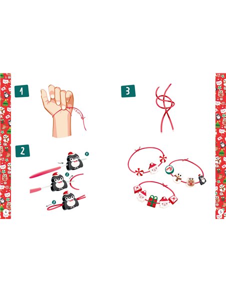 MES JOLIS BIJOUX - MES PREMIERS BRACELETS DE NOËL