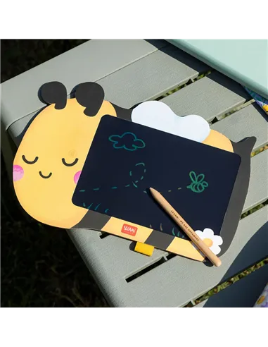 Ardoise Portable LCD en Carton - Bee - Magic Sketch Board - Legami