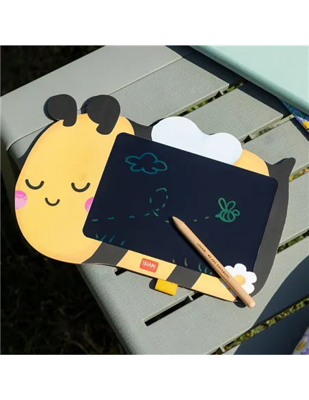 Ardoise Portable LCD en Carton - Bee - Magic Sketch Board - Legami