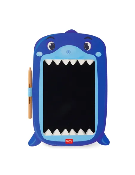 Ardoise Portable LCD en Carton - Shark - Magic Sketch Board - Legami