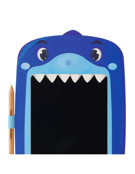 Ardoise Portable LCD en Carton - Shark - Magic Sketch Board - Legami