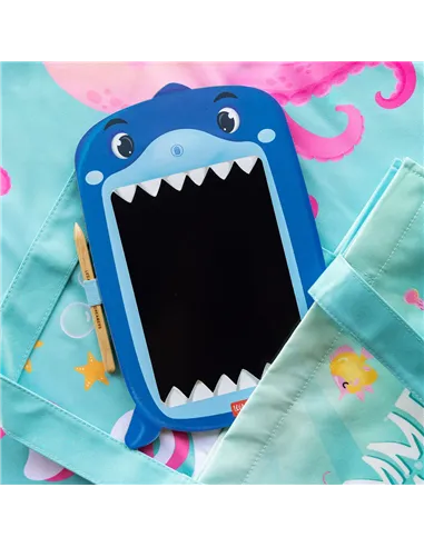 Ardoise Portable LCD en Carton - Shark - Magic Sketch Board - Legami