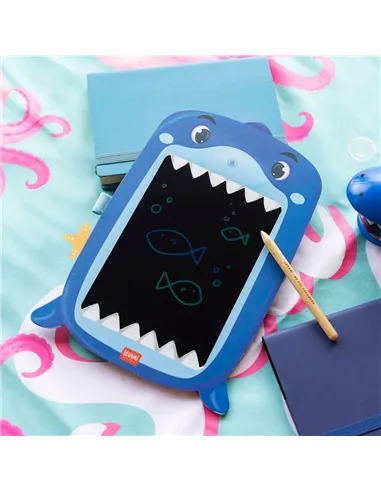 Ardoise Portable LCD en Carton - Shark - Magic Sketch Board - Legami