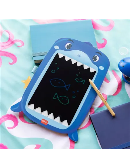 Ardoise Portable LCD en Carton - Shark - Magic Sketch Board - Legami