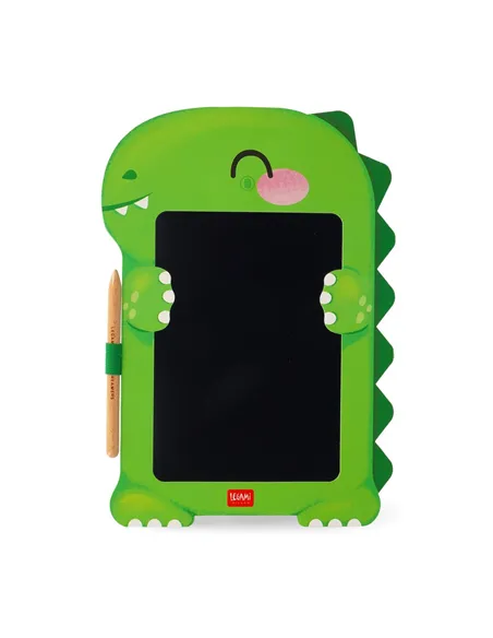 Ardoise Portable LCD en Carton - Dinosaure - Magic Sketch Board - Legami