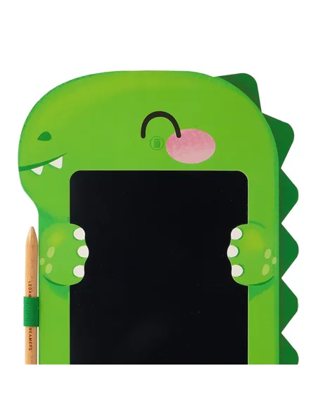 Ardoise Portable LCD en Carton - Dinosaure - Magic Sketch Board - Legami