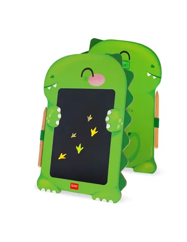 Ardoise Portable LCD en Carton - Dinosaure - Magic Sketch Board - Legami