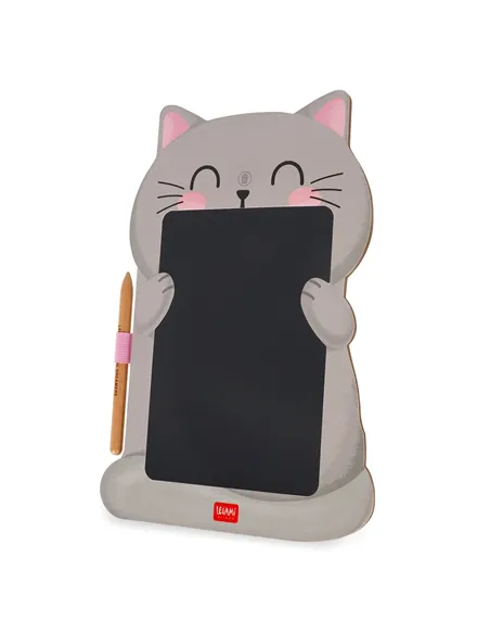 Ardoise Portable LCD en Carton - Kitty - Magic Sketch Board - Legami