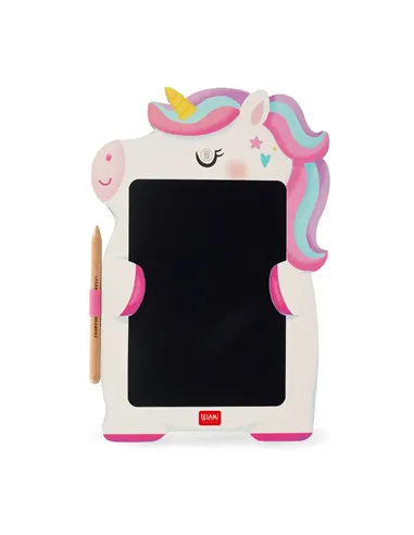 Ardoise Portable LCD en Carton - Unicorn - Magic Sketch Board - Legami
