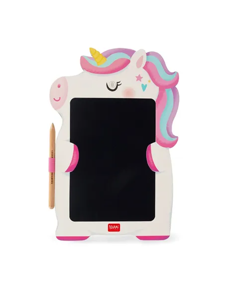 Ardoise Portable LCD en Carton - Unicorn - Magic Sketch Board - Legami