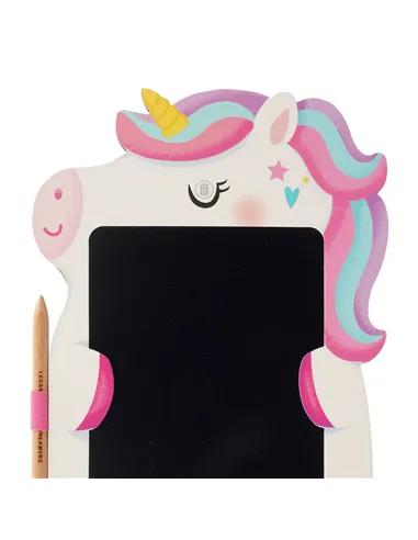 Ardoise Portable LCD en Carton - Unicorn - Magic Sketch Board - Legami