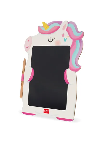 Ardoise Portable LCD en Carton - Unicorn - Magic Sketch Board - Legami