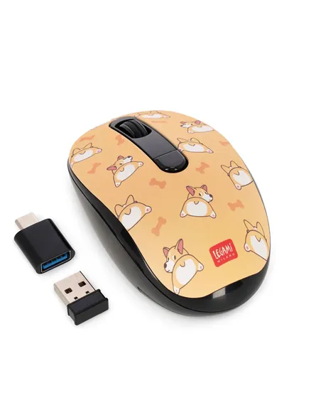Souris sans Fil Corgi - Wireless Mouse - Legami