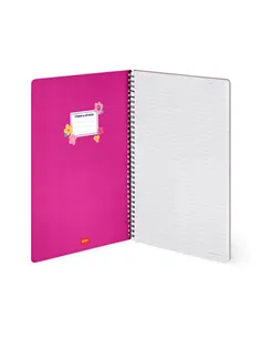 Cahier Ligné A4 à Couverture Rigide Illustrée - Flowers - Bloc-mémo - Avec Spirale - Legami 2