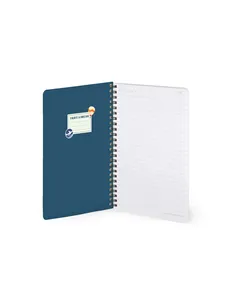 Cahier Ligné A5 à Couverture Rigide Illustrée - Travel Stickers - Bloc-mémo - Avec Spirale - Legami 2