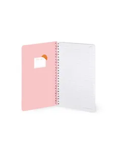 Cahier Ligné A5 à Couverture Rigide Illustrée - Croissant - Bloc-mémo - Avec Spirale - Legami 2