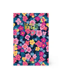 Cahier Ligné A5 à Couverture Rigide Illustrée - Flowers - legami