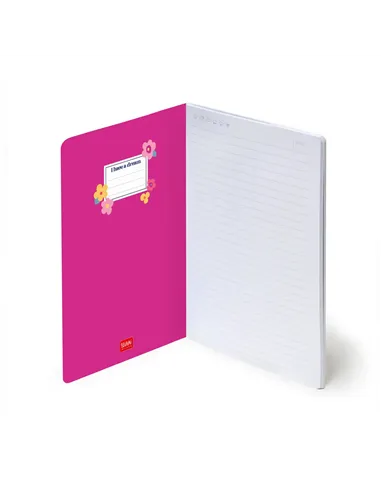 Cahier Ligné A5 à Couverture Rigide Illustrée - Flowers - legami