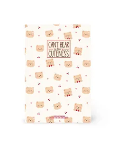 Cahier Ligné A5 à Couverture Rigide Illustrée - Teddy Bear - Legami