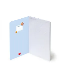 Cahier Ligné A5 à Couverture Rigide Illustrée - Dog pizza - Legami 2