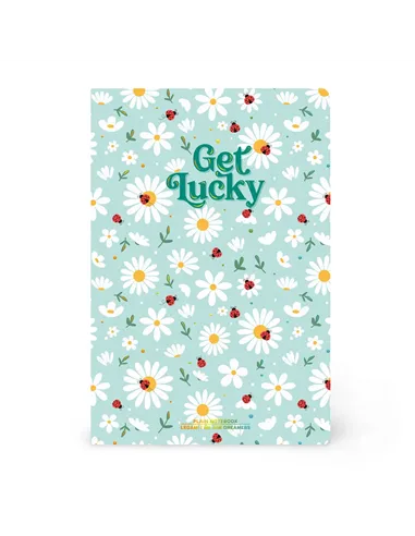 Cahier Page Blanche A5 à Couverture Rigide Illustrée - Ladybug daisy - Legami