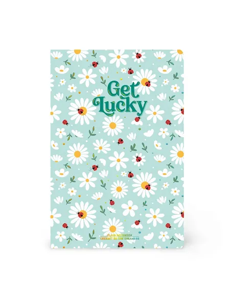 Cahier Page Blanche A5 à Couverture Rigide Illustrée - Ladybug daisy - Legami