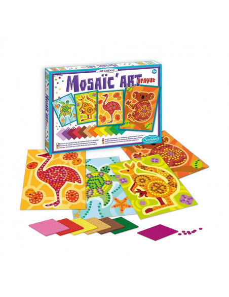 Mosaic art opaque art aborigene