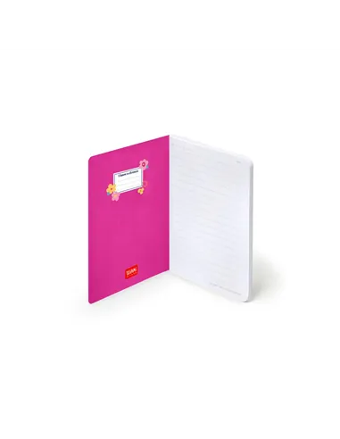 Cahier Ligné A6 à Couverture Rigide Illustrée - Flowers - Legami