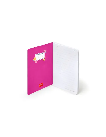 Cahier Ligné A6 à Couverture Rigide Illustrée - Flowers - Legami