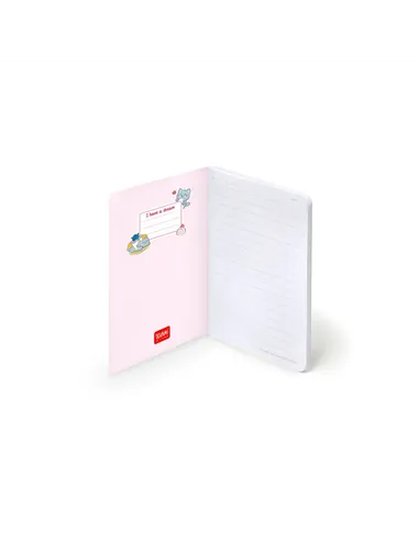Cahier Ligné A6 à Couverture Rigide Illustrée - Kitty - Legami