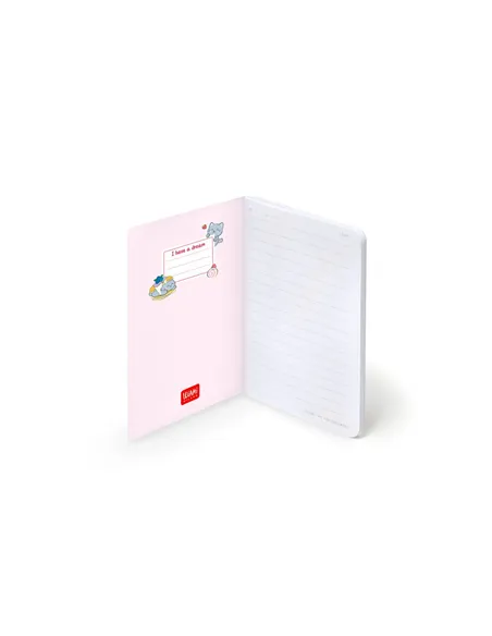 Cahier Ligné A6 à Couverture Rigide Illustrée - Kitty - Legami