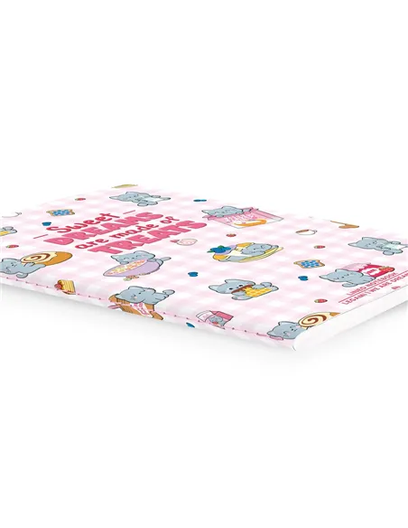 Cahier Ligné A6 à Couverture Rigide Illustrée - Kitty - Legami